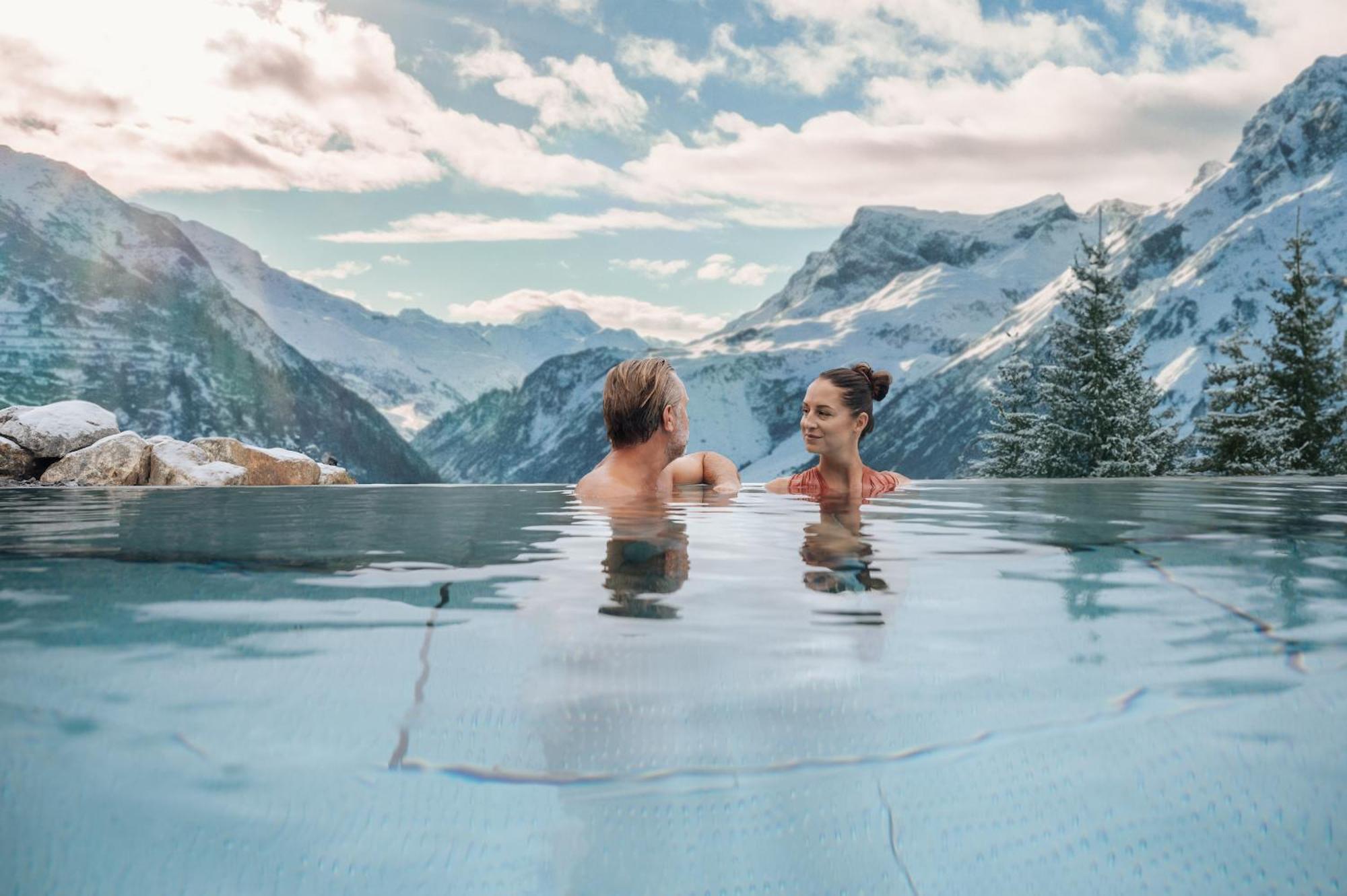 Hotel Goldener Berg Lech am Arlberg Exterior foto