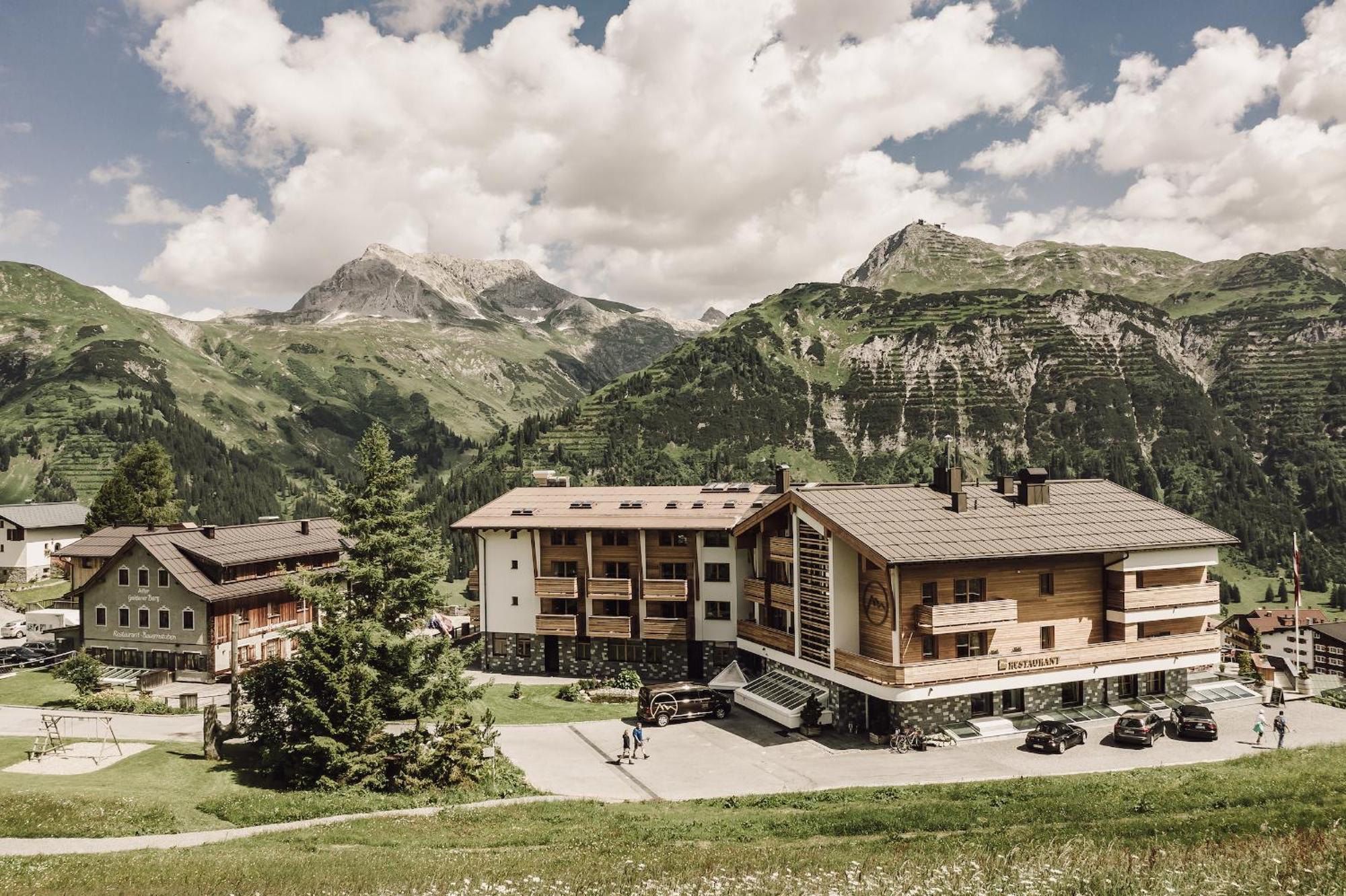 Hotel Goldener Berg Lech am Arlberg Exterior foto