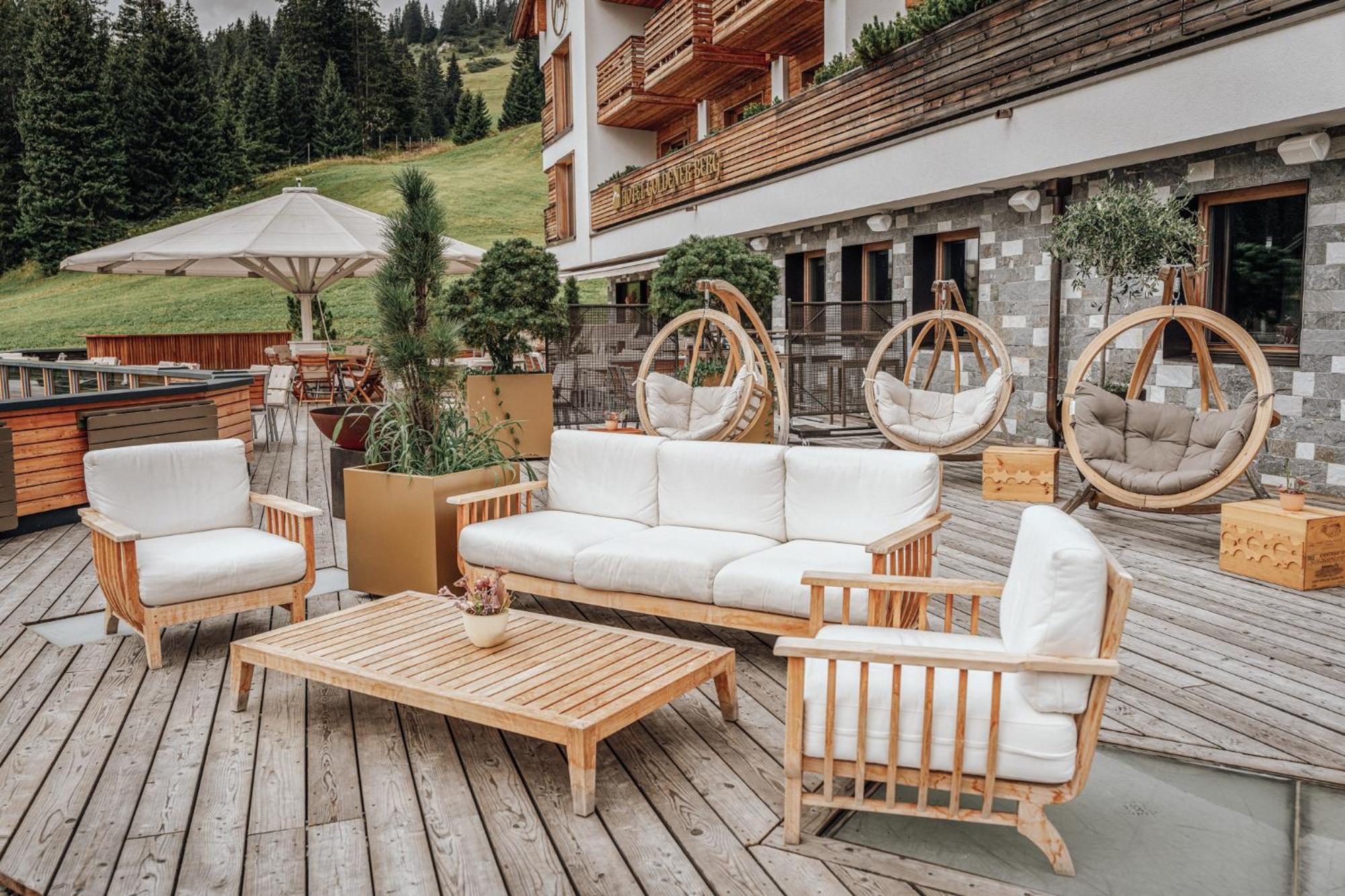 Hotel Goldener Berg Lech am Arlberg Exterior foto