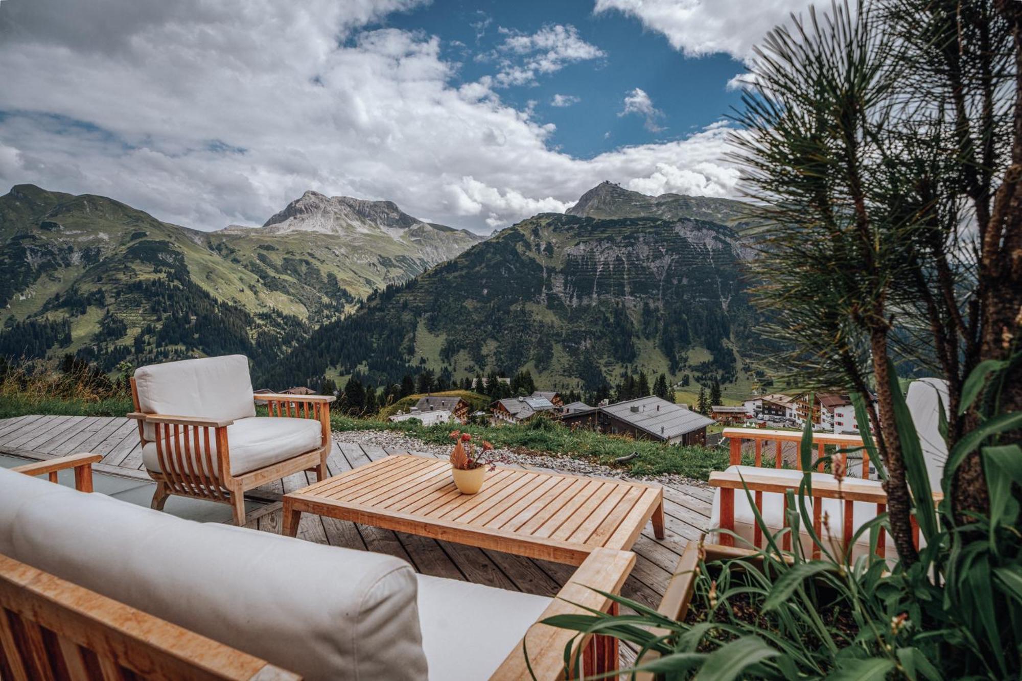 Hotel Goldener Berg Lech am Arlberg Exterior foto