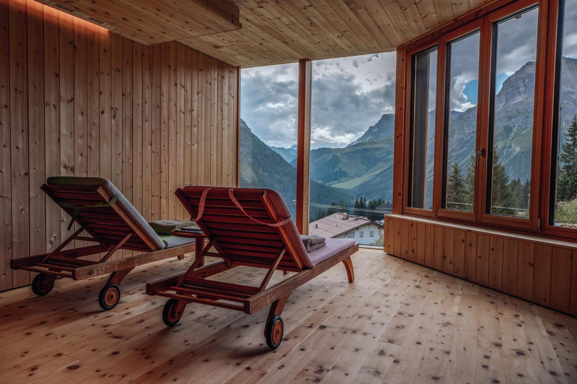 Hotel Goldener Berg Lech am Arlberg Exterior foto