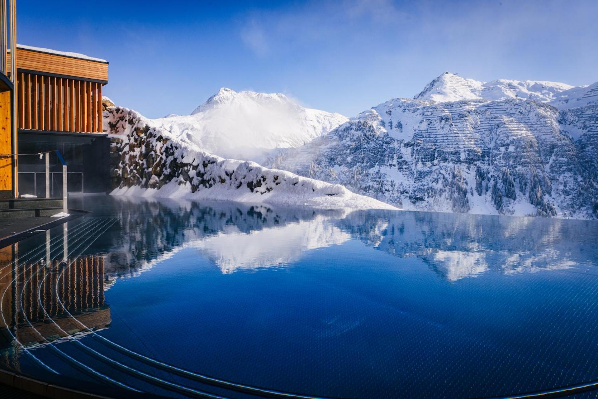 Hotel Goldener Berg Lech am Arlberg Exterior foto