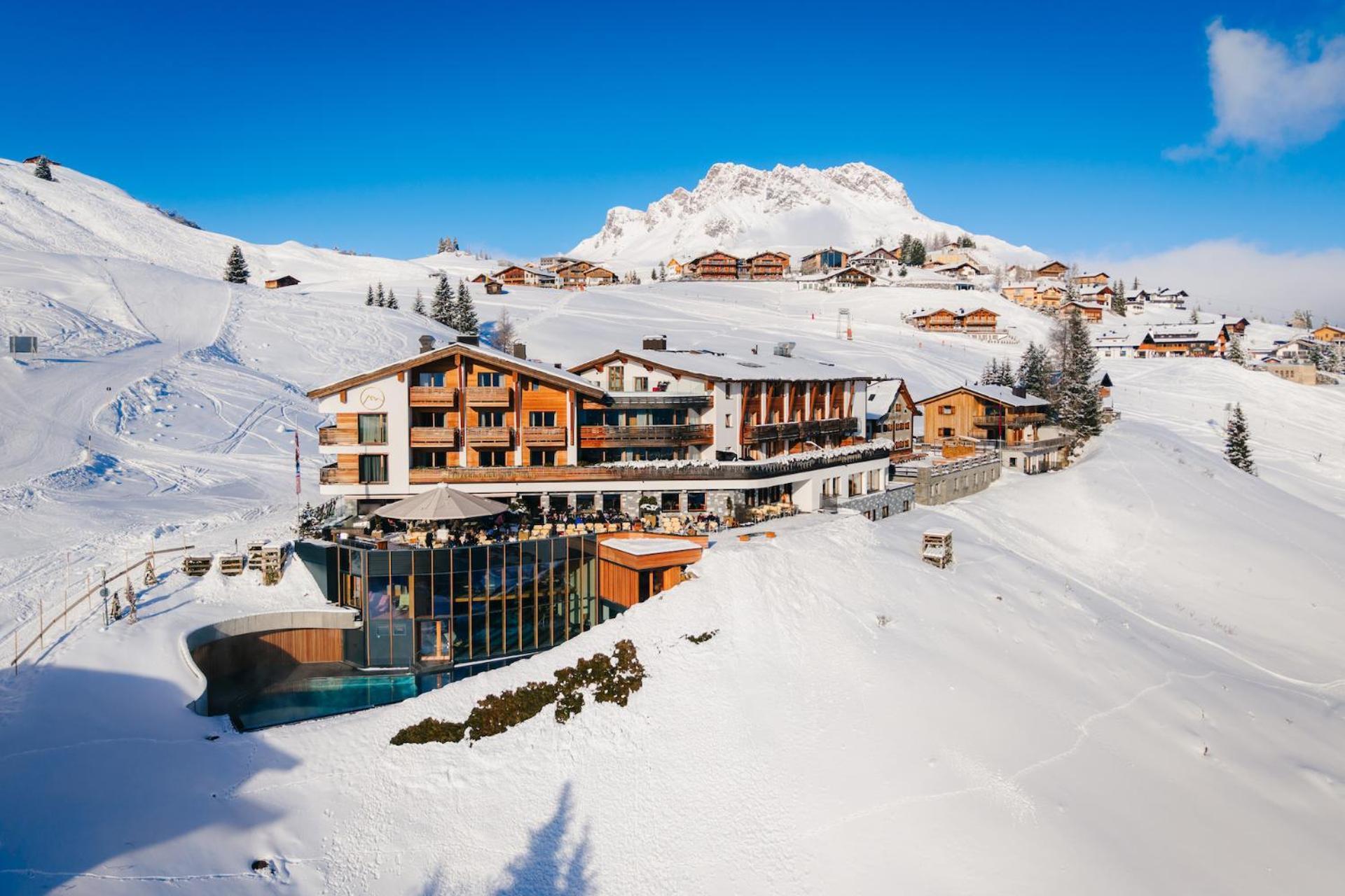 Hotel Goldener Berg Lech am Arlberg Exterior foto